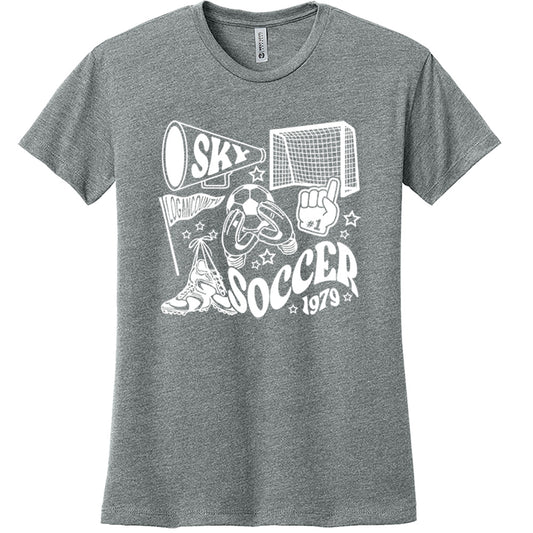 Logan County Women's Short Sleeve Fan Tee
