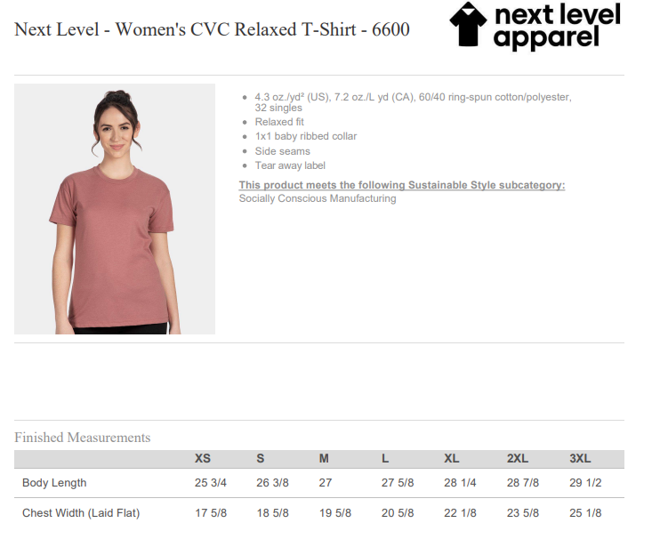 Logan County Women's Short Sleeve Mauve Tee