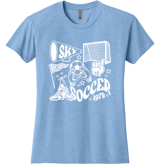 Logan County Women's Short Sleeve Fan Tee