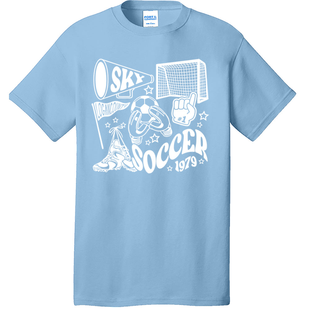 Logan County 100% Cotton Short Sleeve Tee