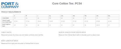 Logan County 100% Cotton Short Sleeve Tee